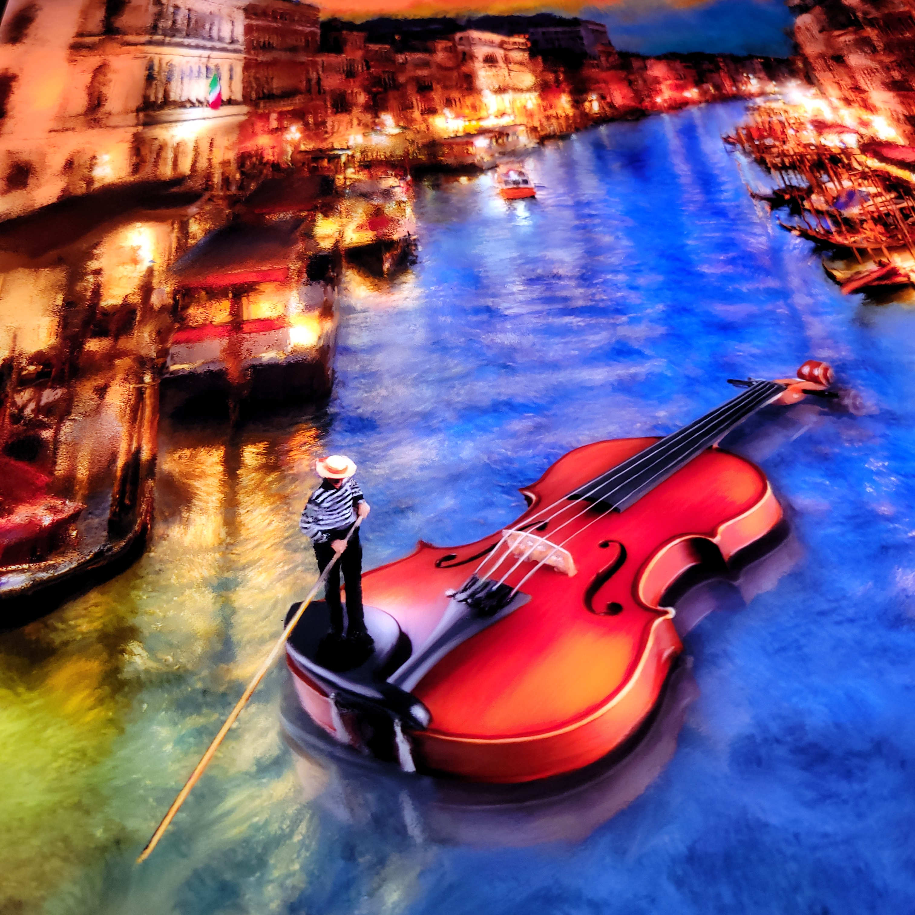 Venetian Violin artwork